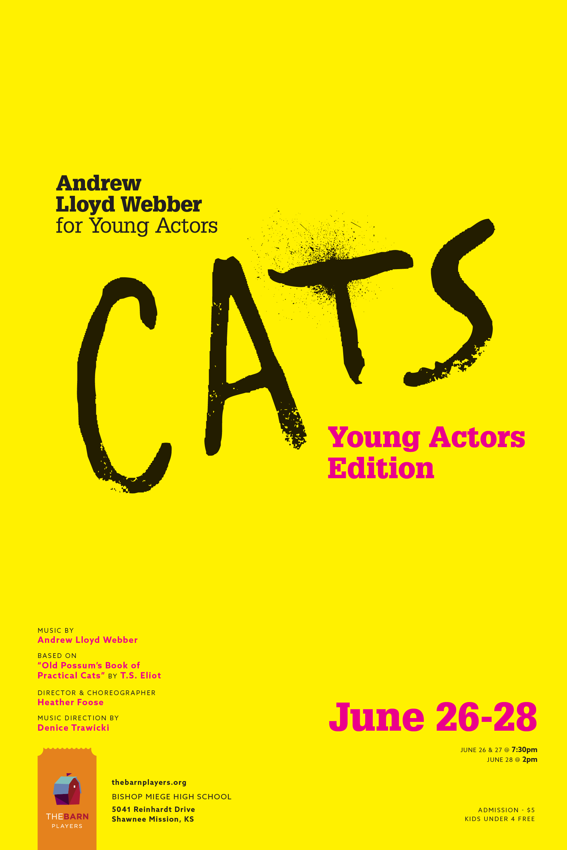 Barn KIDS presents CATS: Young Actors' Edition
